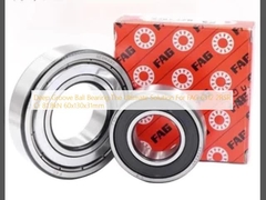 Глубокий ров шарового подшипника окончательное решение для FAG 6312 2RSR Cr 81.8kN 60x130x31 мм