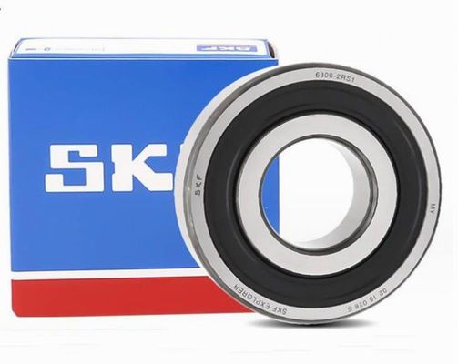 6306 2RS SKF Запечатанный глубокий ров шариковый подшипник 30x72x19 мм номинальная статическая нагрузка (Cor) 15.2 KN