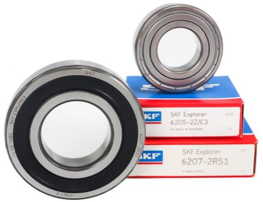 6207 2RS1 SKF Deep Groove Ball Bearing Brass Cage Type For Heavy Duty (Глубокий канавный шаровой подшипник из латуни) Тип клетки для тяжелой работы