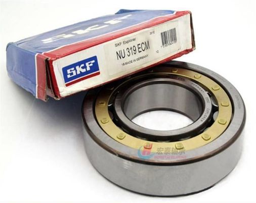 SKF NU319 Высокоточный цилиндрический роликовый подшипник с базовой статической нагрузкой 380 KN и открытыми уплотнениями