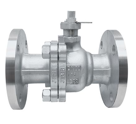 Сливка на литье мягкий герметичный шаровой клапан фланцевый соединение PTFE клапан сиденья материал 1,6MPa давление