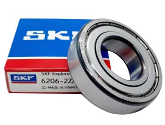 SKF 6206 2Z Шариковый подшипник радиальный, 30 мм ID, 62 мм OD, уплотнения