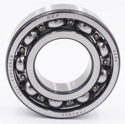 SKF 6206 2Z Шариковый подшипник радиальный, 30 мм ID, 62 мм OD, уплотнения