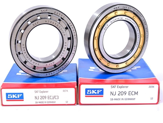 Подшипник роликовый цилиндрический SKF NJ209EC, ширина 19 мм, 6300 об/мин